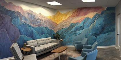 Photo of murals rolls