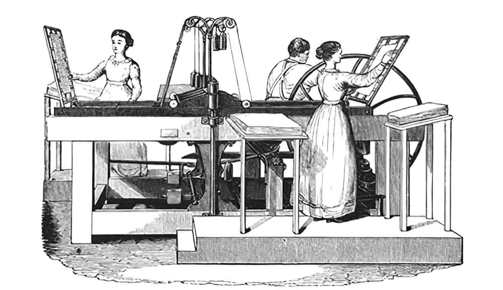 Mechanized Printing in 1812 - 1832