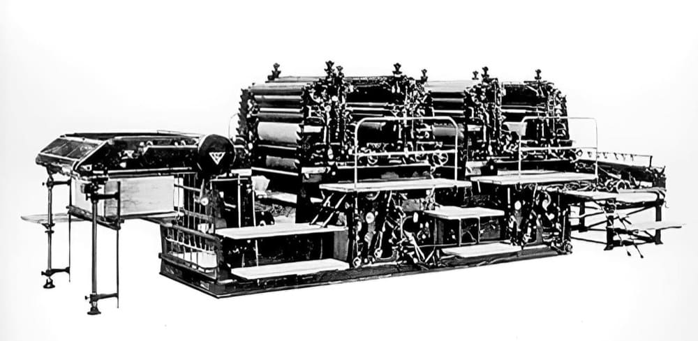 Offset Printing in 1906