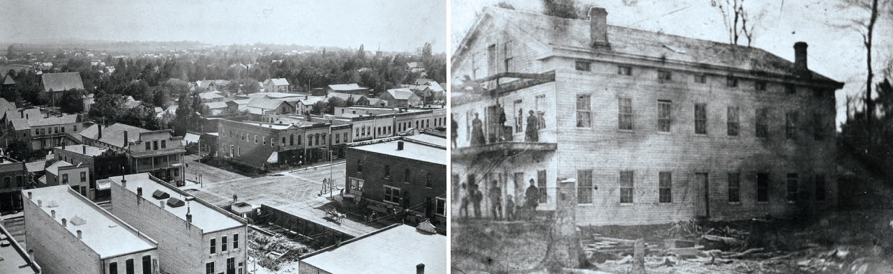 Vintage photo of Forest House
