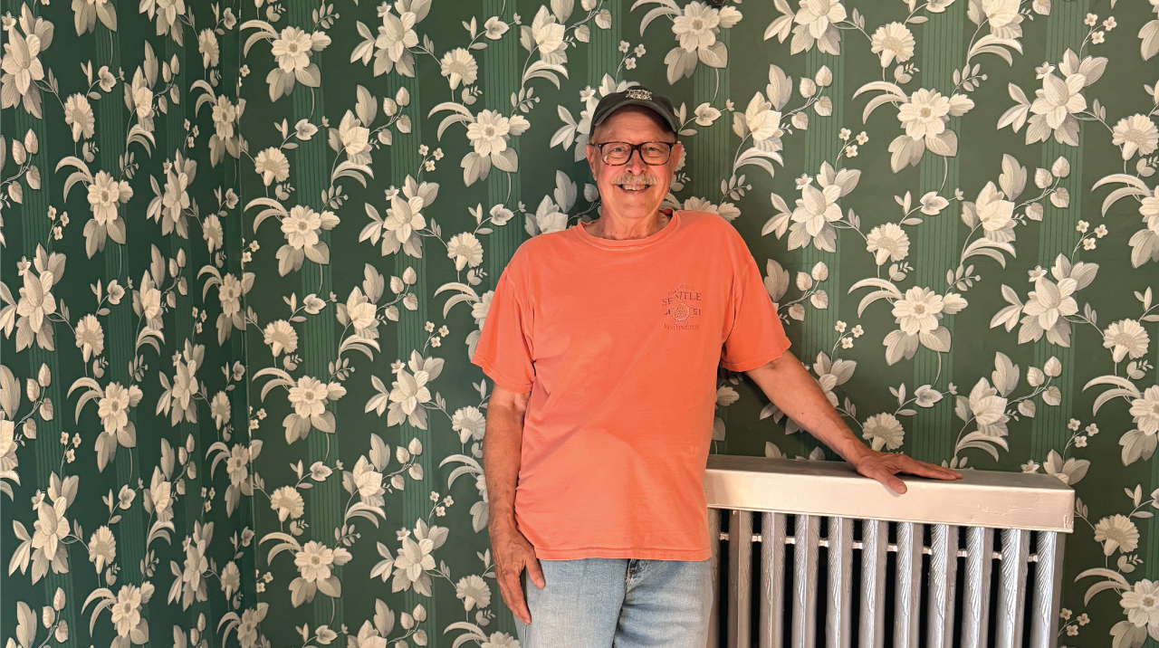 James Ollgaard, President of the Historical Association of South Haven