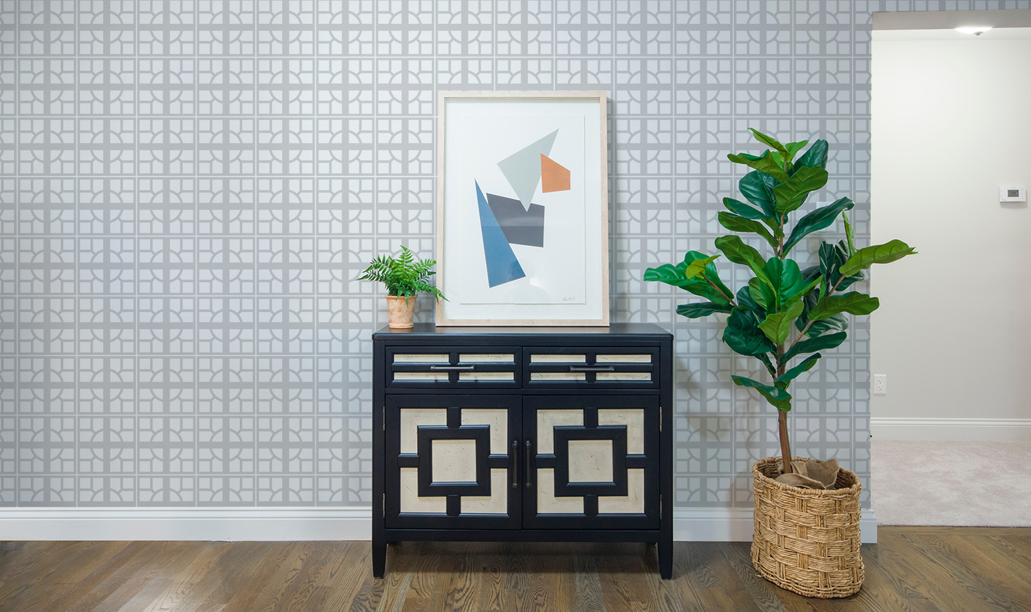 Circular Tiles Wallpaper Pattern Fine Print NYC