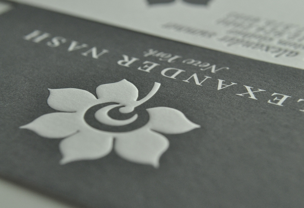 Embossed Business Card Printing NYC Embossing & Debossed