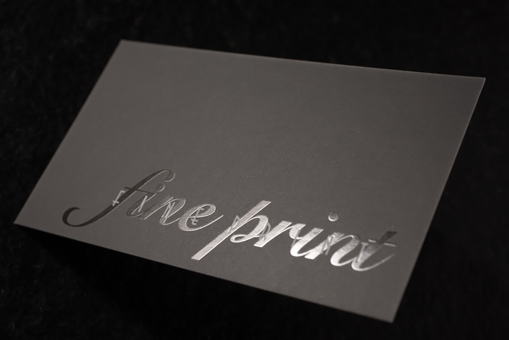 Silk Laminated Business Card Printing NYC Silk Coated NY Fine