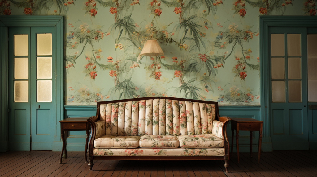 Recreate Nostalgic Wallpaper from Old Samples + Photos